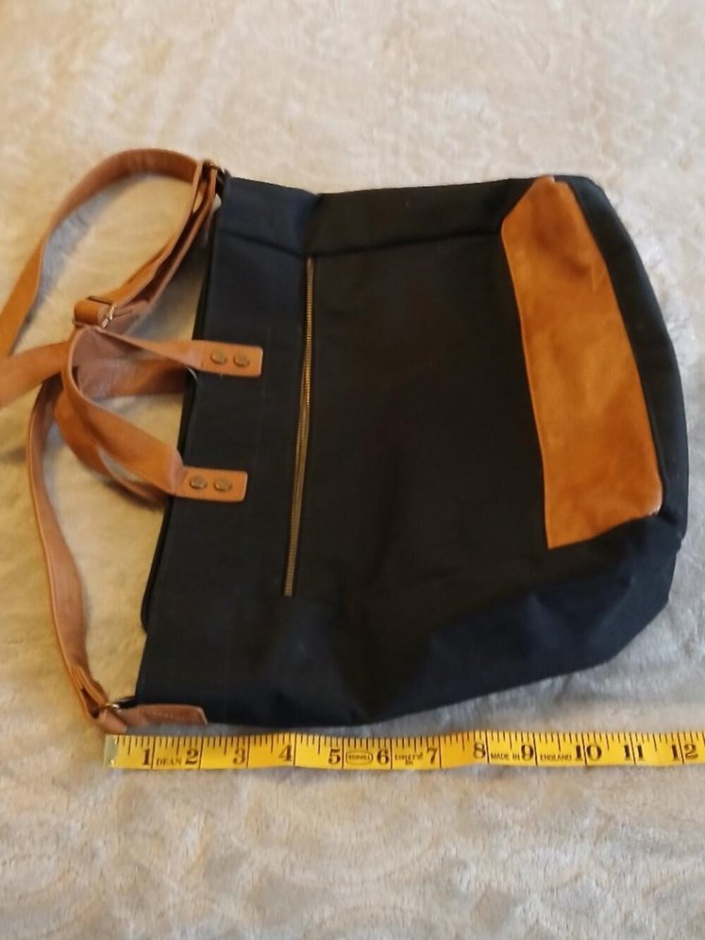 ThirtyOne black tote with detachable strap - Picture 8 of 8